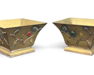 Brass Planters