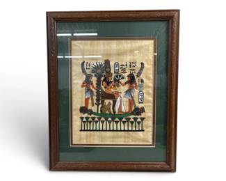 Framed egyptian art