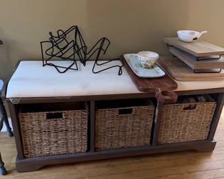 Mud Room Bench with Storage
