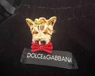 Dolce and Gabbana Puppy Face Ring