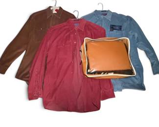 Pendleton Shirts, Bag, Blanket
