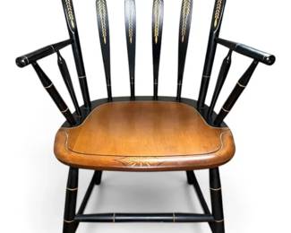 Hitchcock Hand Painted Wood Chair