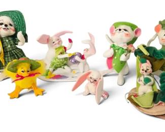 Annalee St. Patricks Day Spring Easter Dolls