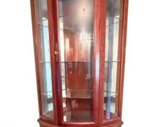 Wooden Curio Cabinet