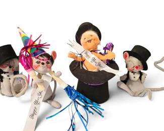 Annalee New Year Dolls