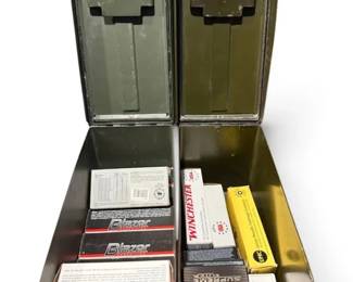 Military Ammo Boxes Cartridges