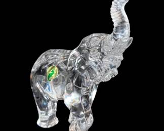 Waterford Crystal Elephant Figurine