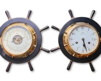 Schatz Royal Mariner Clock Barometer