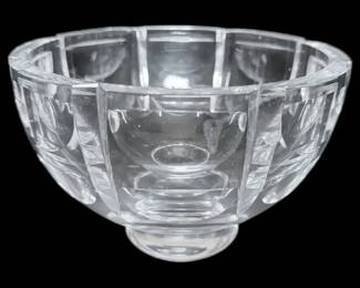 Orrefors Crystal Glass Bowl