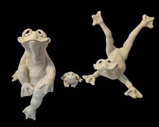 Quarry Critters Frog Figurines
