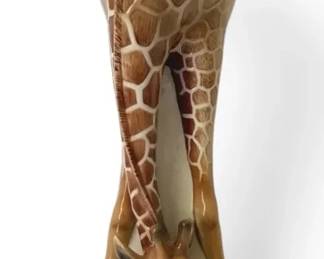 Giraffe Mother and Calf Vase Franz Collection