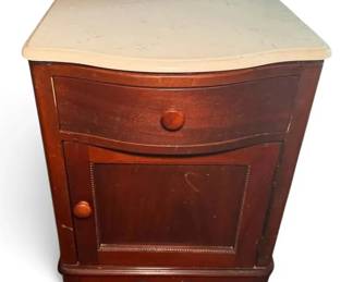 Lexington Marble Top Nightstand