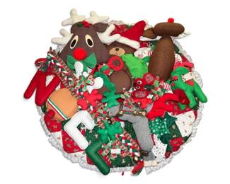 Vintage Christmas Plush Mystery Lot