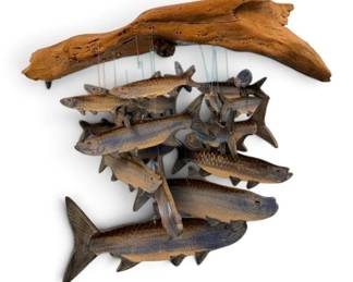 Ceramic Fish Wind Chime