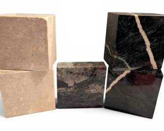 Decorative Stone Book Ends