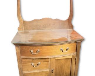 Antique Oak Washstand