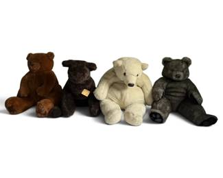 Large Vintage Teddy Bears Dakin, Vermont Teddy Bear Co, Russ, Cuddle Toys