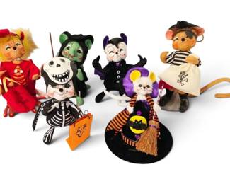 Annalee Halloween Dolls Witch, Dragon, Skeleton, More Costumes