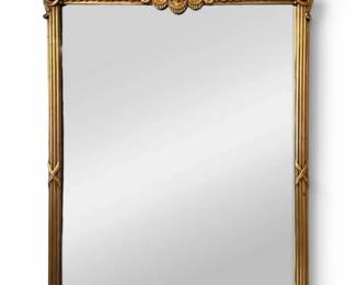 Giltwood Rectangular Wall Mirror 42 x 28