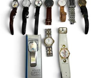 Vintage Watches Donald Duck, Goofy