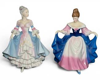 Royal Doulton Pretty Ladies Porcelain Figures Southern Belle Sara