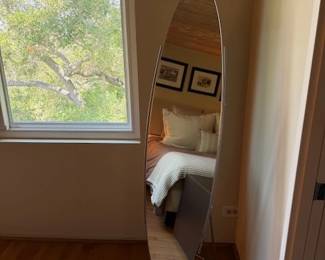 Oval Cheval Mirror