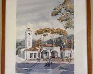 "The Montecito Fire Station" by Tom Carey