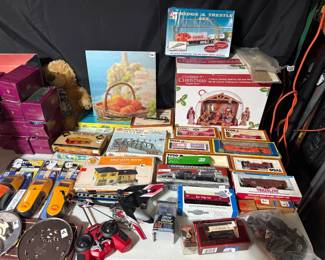 Tons of train items! 