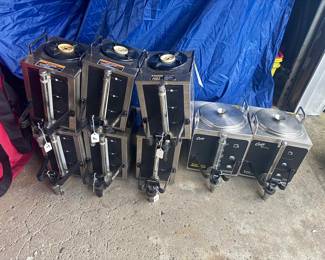 Bunn Coffee Pots many pcs