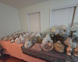 Various lampshades