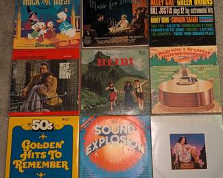 Albums, LP's, Vinyl