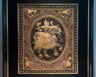 Thai Burmese Kalaga Tapestry
