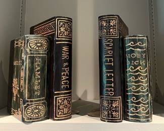 Vintage Pair of Maitland Smith Bookends