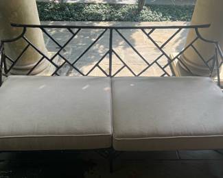 Chippendale Garden Sofa by Richard Frinier