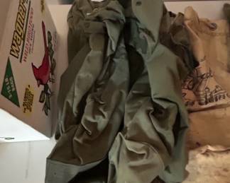 Vintage US Military Canvas Duffle Bags Sea Bags second image