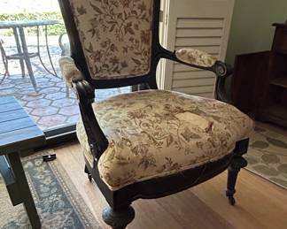 Victorian BalloonBack Parlor Chair