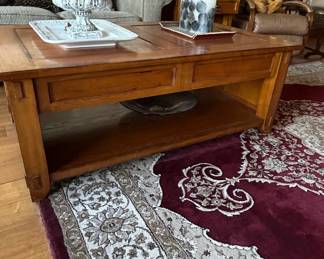 Bob Timberlake Arts  Crafts Collection Oak Coffee Table