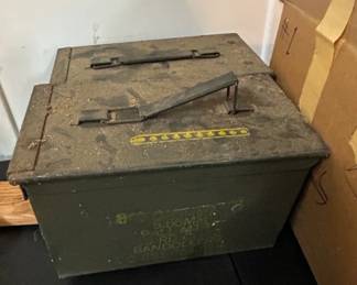 US Military Surplus Ammunition Cans MA . Caliber and MA .mm fourth image