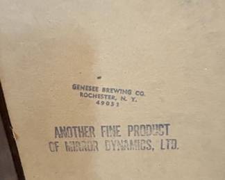Vintage Genesee Horse Ale Bar Mirror third image
