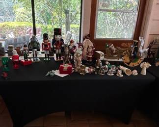 Vintage Christmas  Easter Holiday Figurine Collection Lot