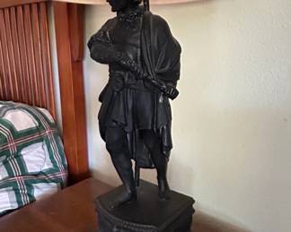 Vintage Figural Table Lamp  Cavalier third image