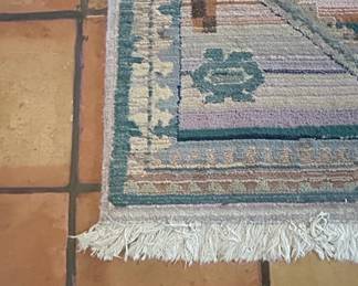 SouthwesternStyle Geometric Diamond Area Rug third image