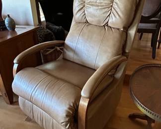 LaZBoy Harbor Town Leather Recliner
