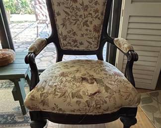 Victorian BalloonBack Parlor Chair second image