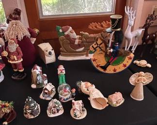 Vintage Christmas  Easter Holiday Figurine Collection Lot fourth image