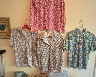 Vintage Leon Levin Womens Polo Shirts