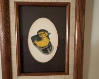 Vintage American Goldfinch Print