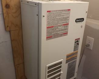 EcoSense tankless hot water heater model RTG-74PVN-2