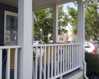 Vinyl railing