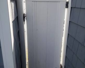 Vinyl door